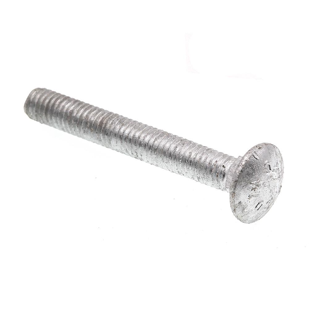 Carriage Bolt Hot Dipped Galvanized Bolts 3//8/"-16 x 2-1//2/" FT Qty-100