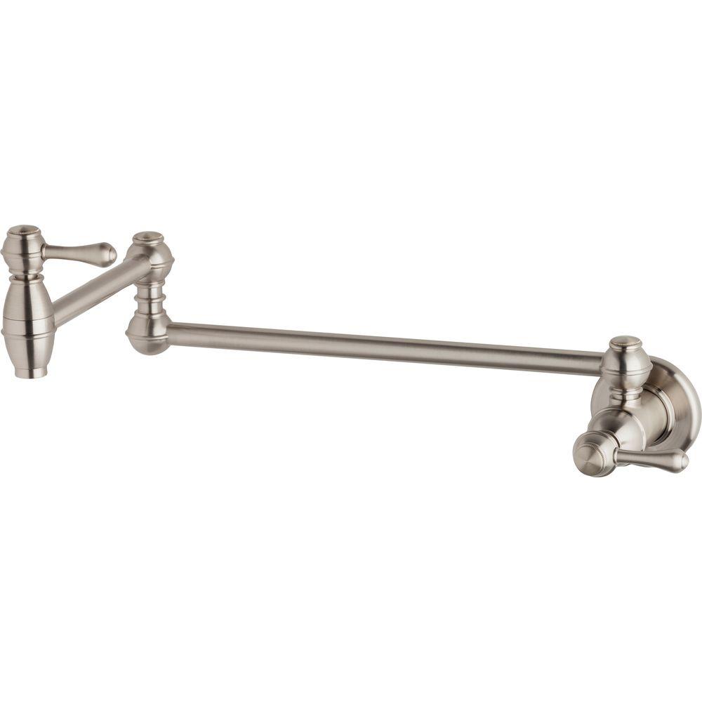 Danze Once Wall Mounted Potfiller In Stainless Steel D205057ss Danze Once Wall Mounted Potfiller