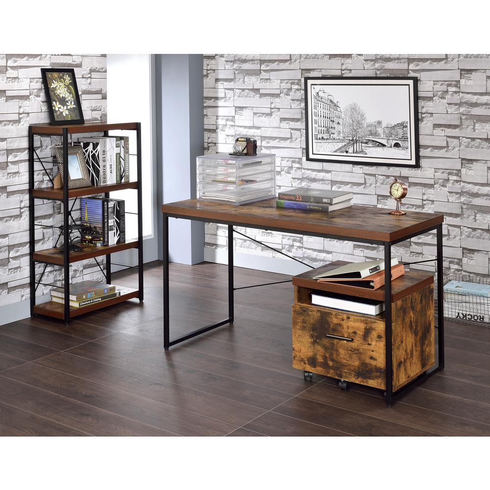 Acme Furniture 47 In Rectangular Weathered Oak Writing Desks With Metal Frame 92396 The Home Depot - Bobs Furniture Mirrored Desk Acme Furniture 47 In Rectangular Weathered Oak Writing Desks With Metal Frame 92396 The Home Depot - Bobs Furniture Mirrored Desk