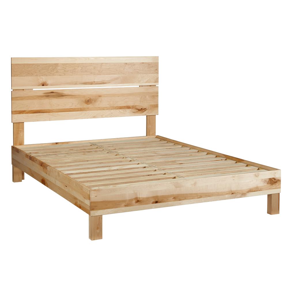 Progressive Furniture Jakob Natural Rustic Maple Queen Platform 