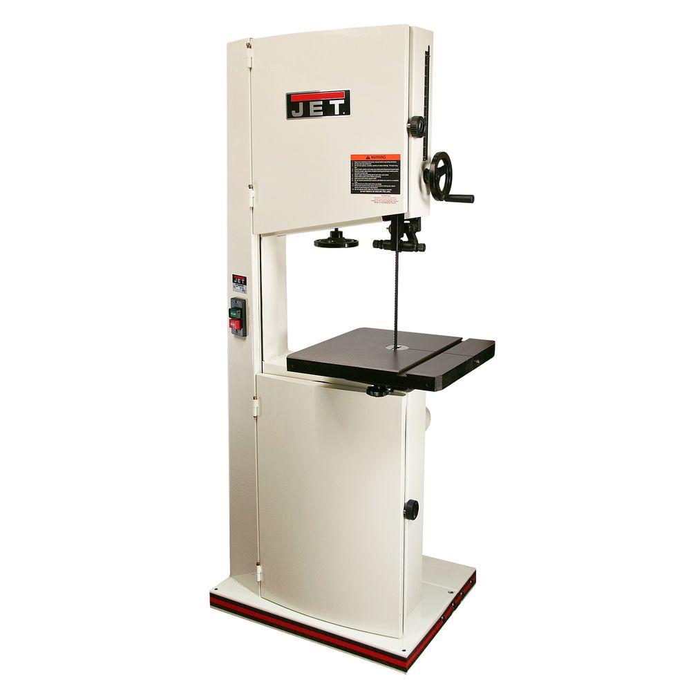 JET 1.5 HP 16 in. Woodworking Vertical Band Saw, 115/230 ...