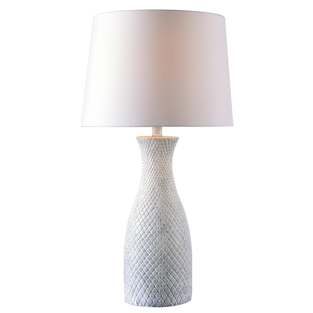 Kenroy Home Hatched 28 In Table Lamp With White Shade 32791wh The Kenroy Home Hatched 28 In Table Lamp With White Shade