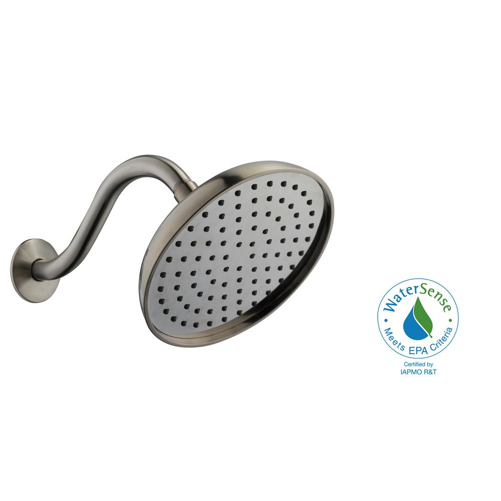 Glacier Bay 1Spray 7.5 in. Water Generated Engine Showerhead with