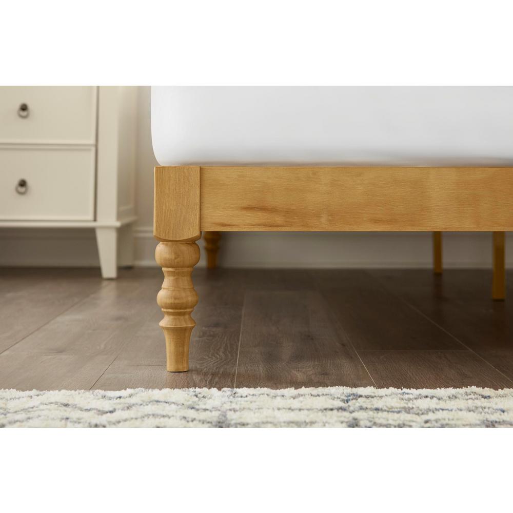 Stylewell Aberwell Patina Finish King Platform Bed 76 5 In W X