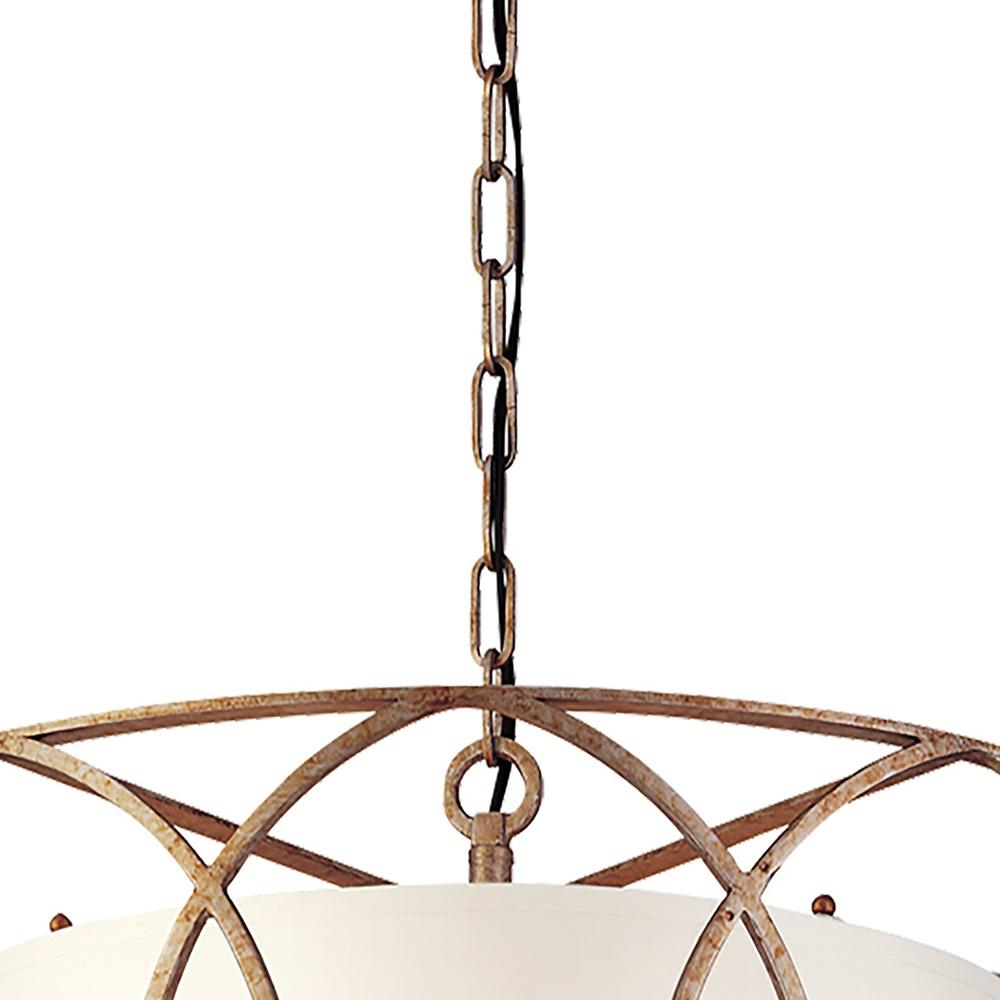 Troy Lighting Sausalito 5 Light Silver Gold Pendant F1285sg The Home Depot 5 Light Silver Gold Pendant F1285sg