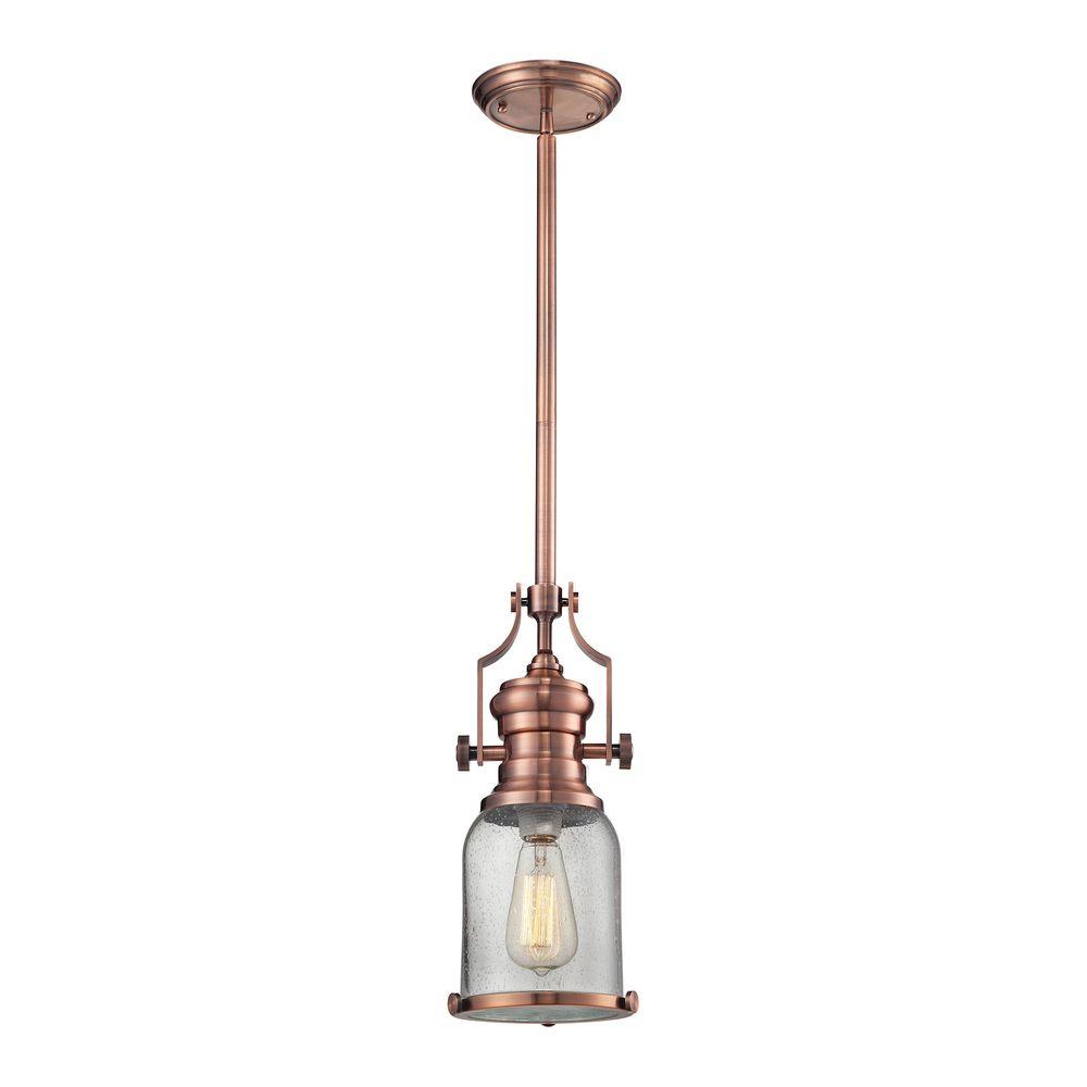 Copper Pendant Lights Lighting The Home Depot