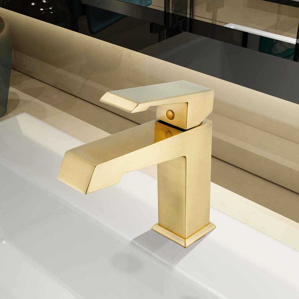 Brass Single Handle Bathroom Sink Faucets Bathroom Sink Faucets