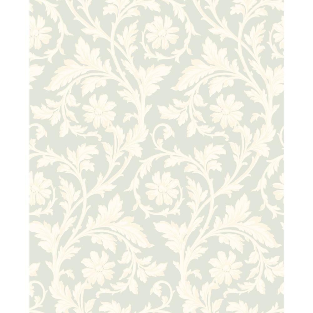 York Wallcoverings Tonal Damask WallpaperCS8698 The Home Depot