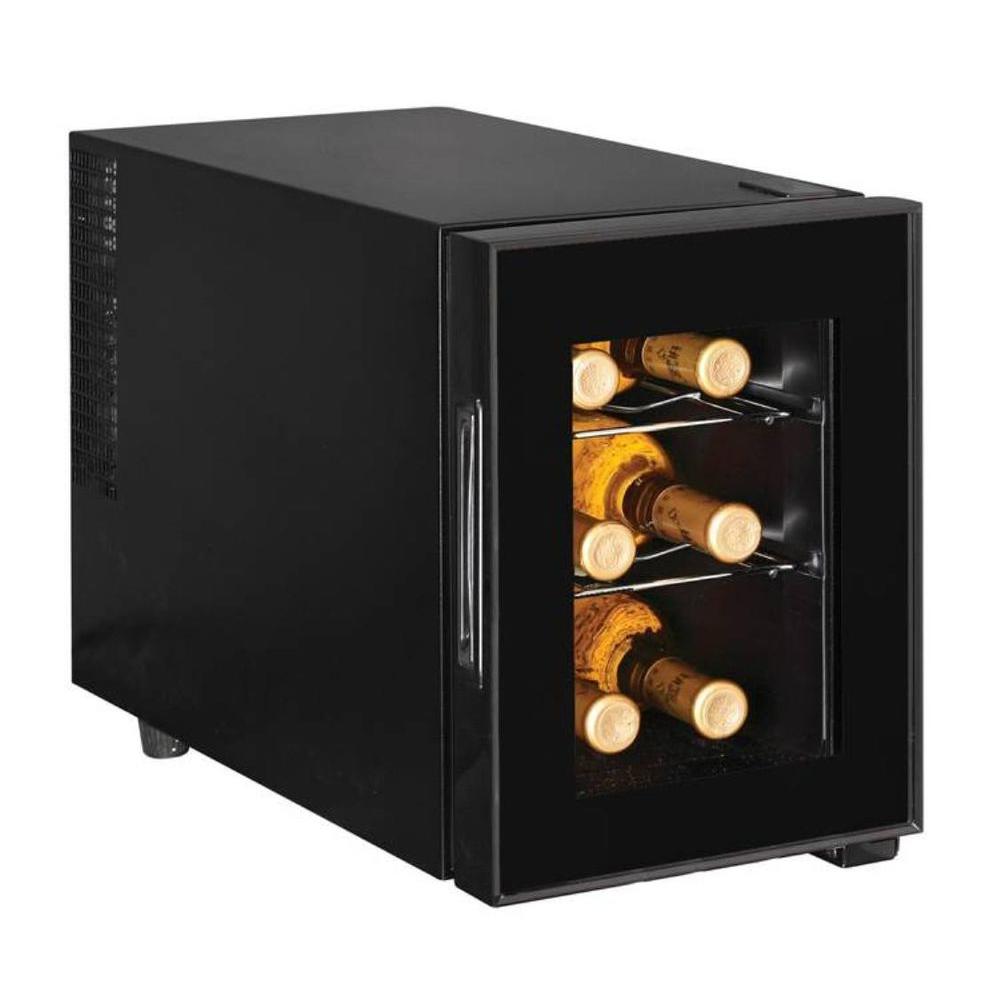Magic Chef 6 Bottle Wine Cooler Mcwc6b The Home Depot