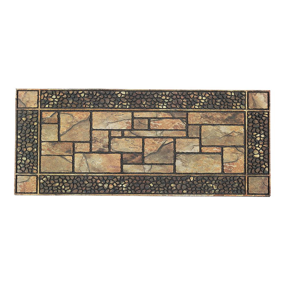 Mohawk Home 23 in. x 35 in. Spice Paint Stripe Crumb Mohawk Home 23 in. x 35 in. Spice Paint Stripe Crumb