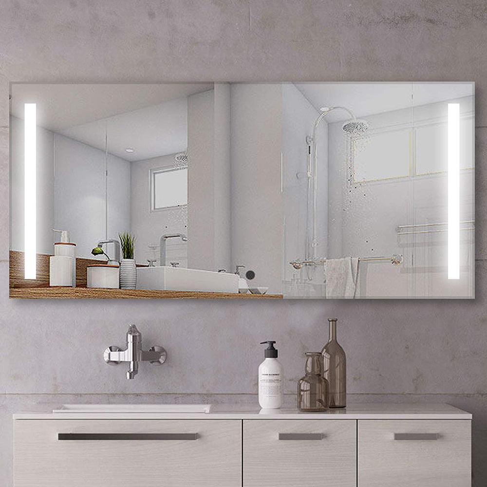 wall mirror with lights