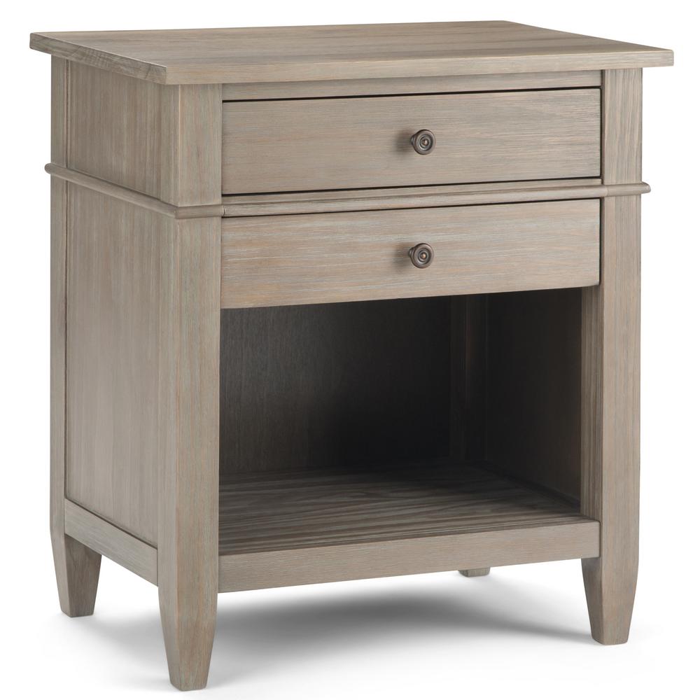 Solid Wood Nightstands Bedroom Furniture The Home Depot