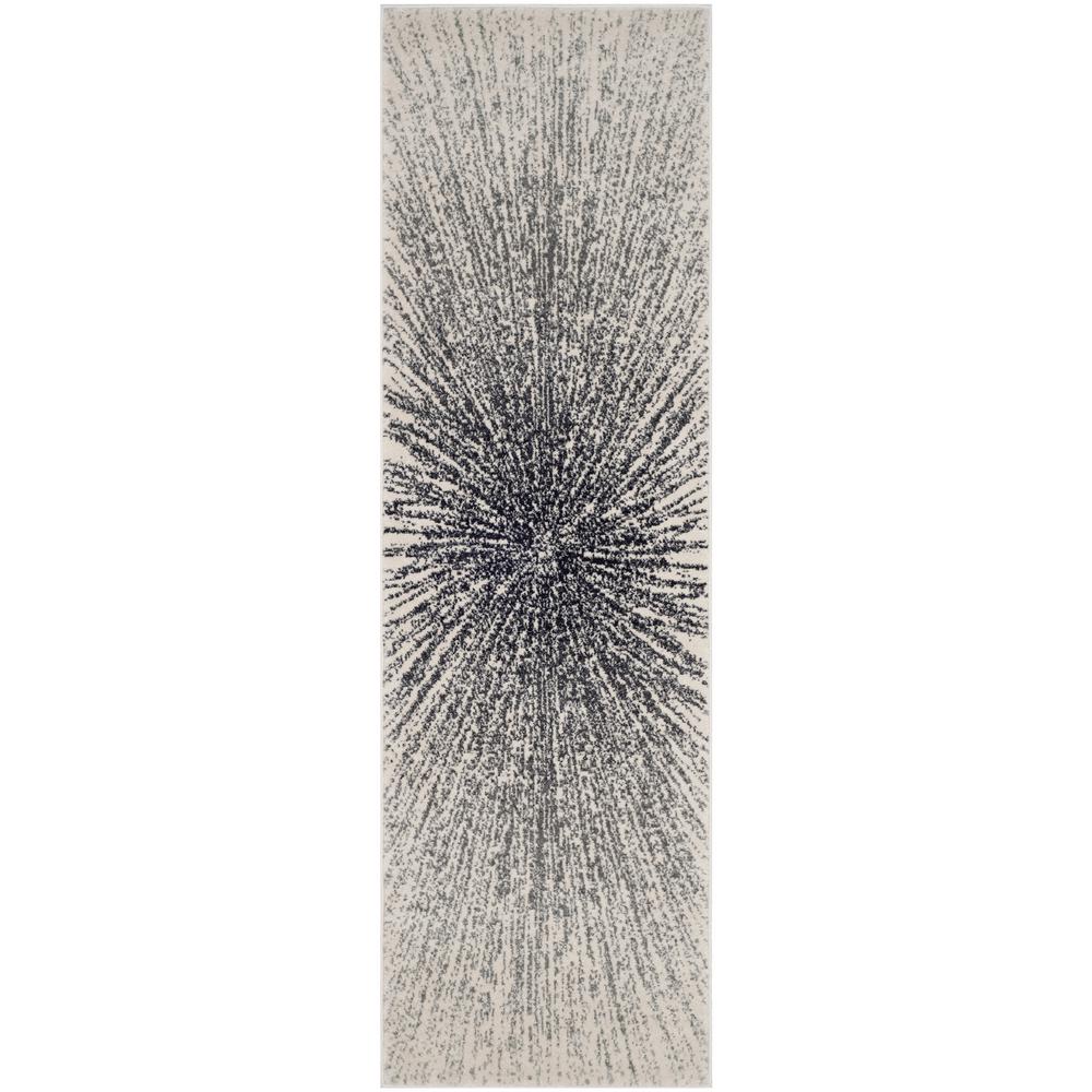 Safavieh Evoke Black Ivory 2 Ft X 15 Runner Rug Evk228k 215 Safavieh Evoke Black Ivory 2 Ft X 15 Runner Rug