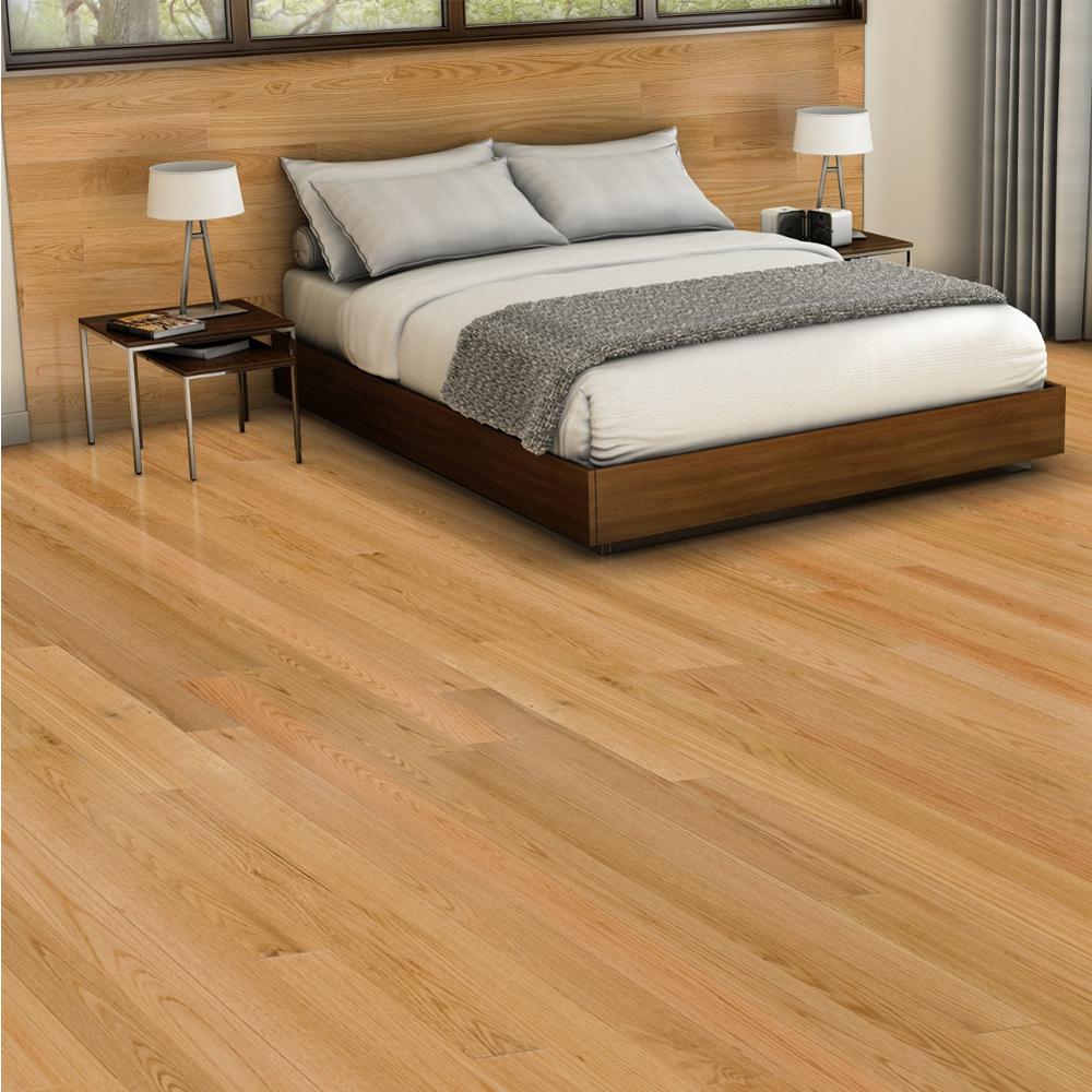 Select Red Oak 3 4 In Thick X 2 1 4 In Wide X Random Length