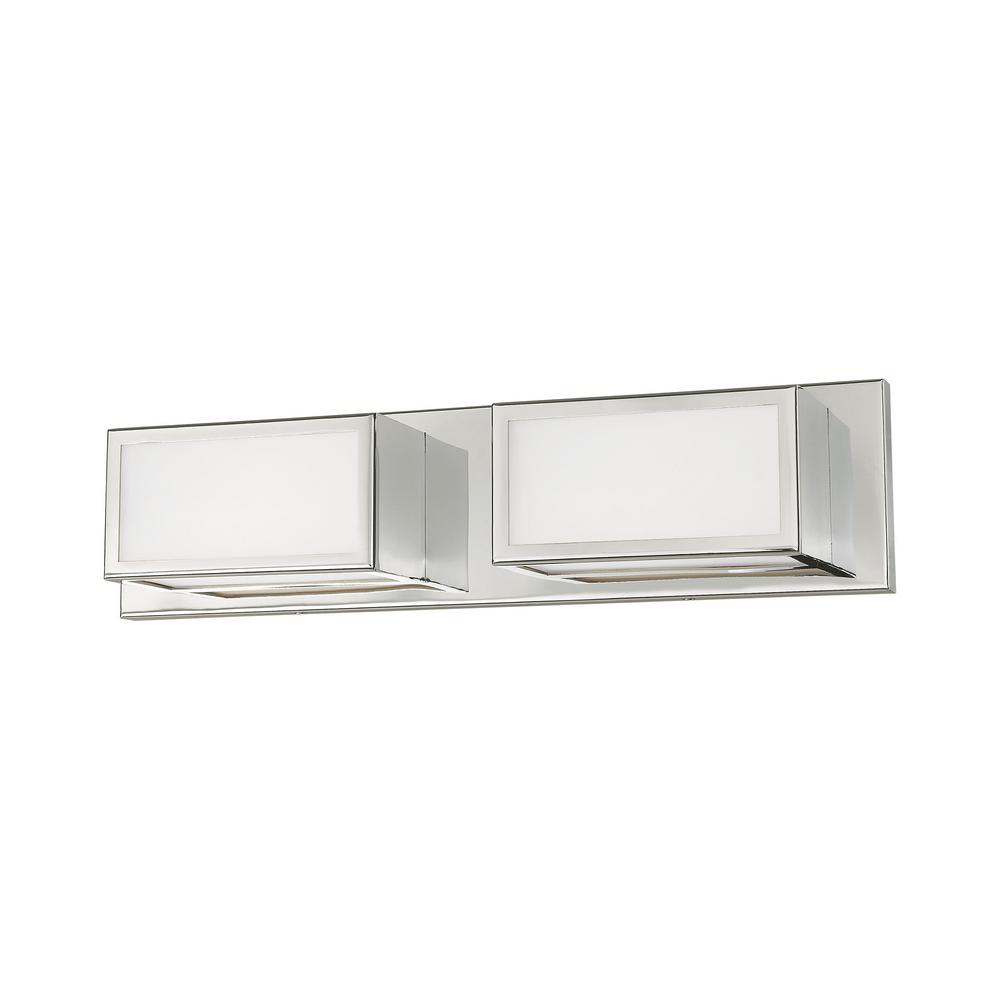 Livex Lighting Sutter 18 In Polished Chrome Led Vanity Light Bar