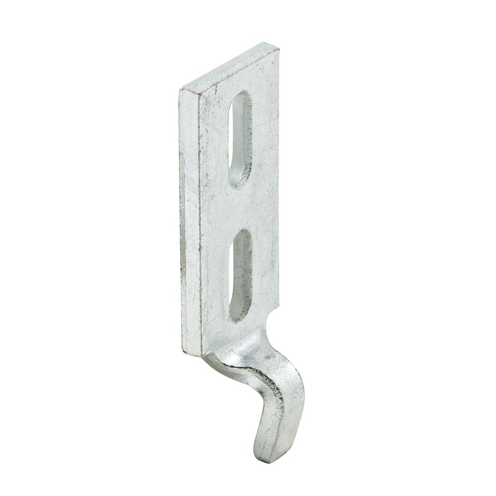 PrimeLine 3/4 in. x 13/8 in. Steel Sliding Door Lock KeeperE 2141 The Home Depot