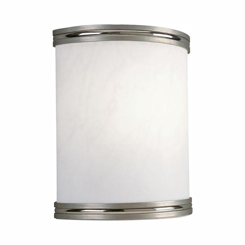 Progress Lighting 1 Light Brushed Nickel Integrated Led Wall Progress Lighting 1 Light Brushed