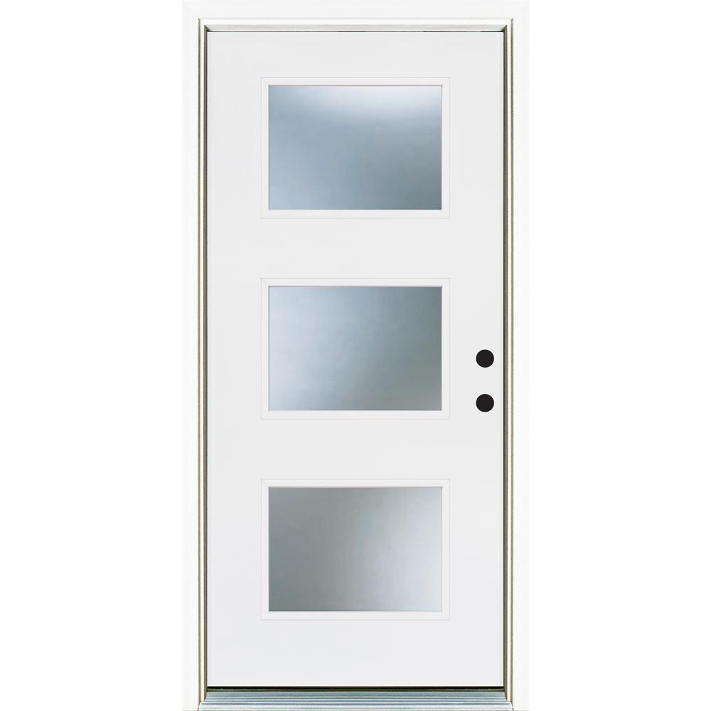 Doors With Glass Fiberglass Doors The Home Depot