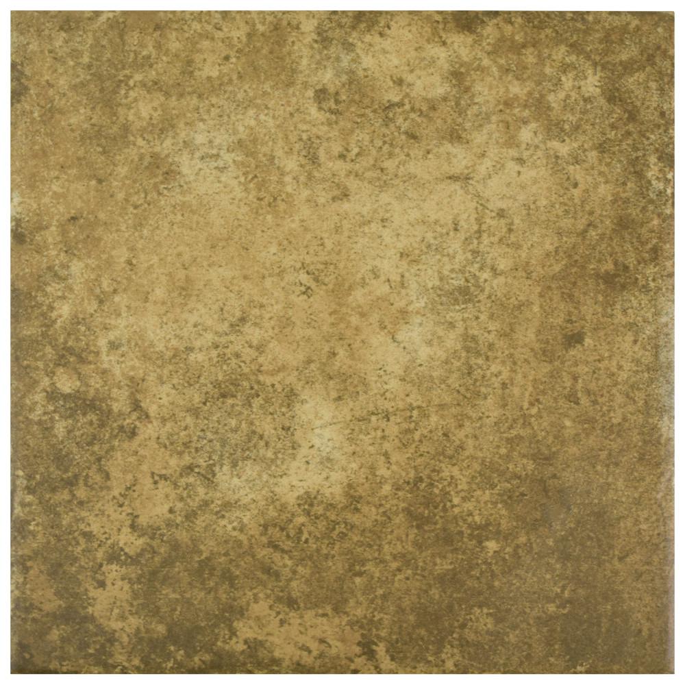 Cotto Ceramic Floor Tile Flooring The Home Depot Avila Cotto 12 1 2 In X