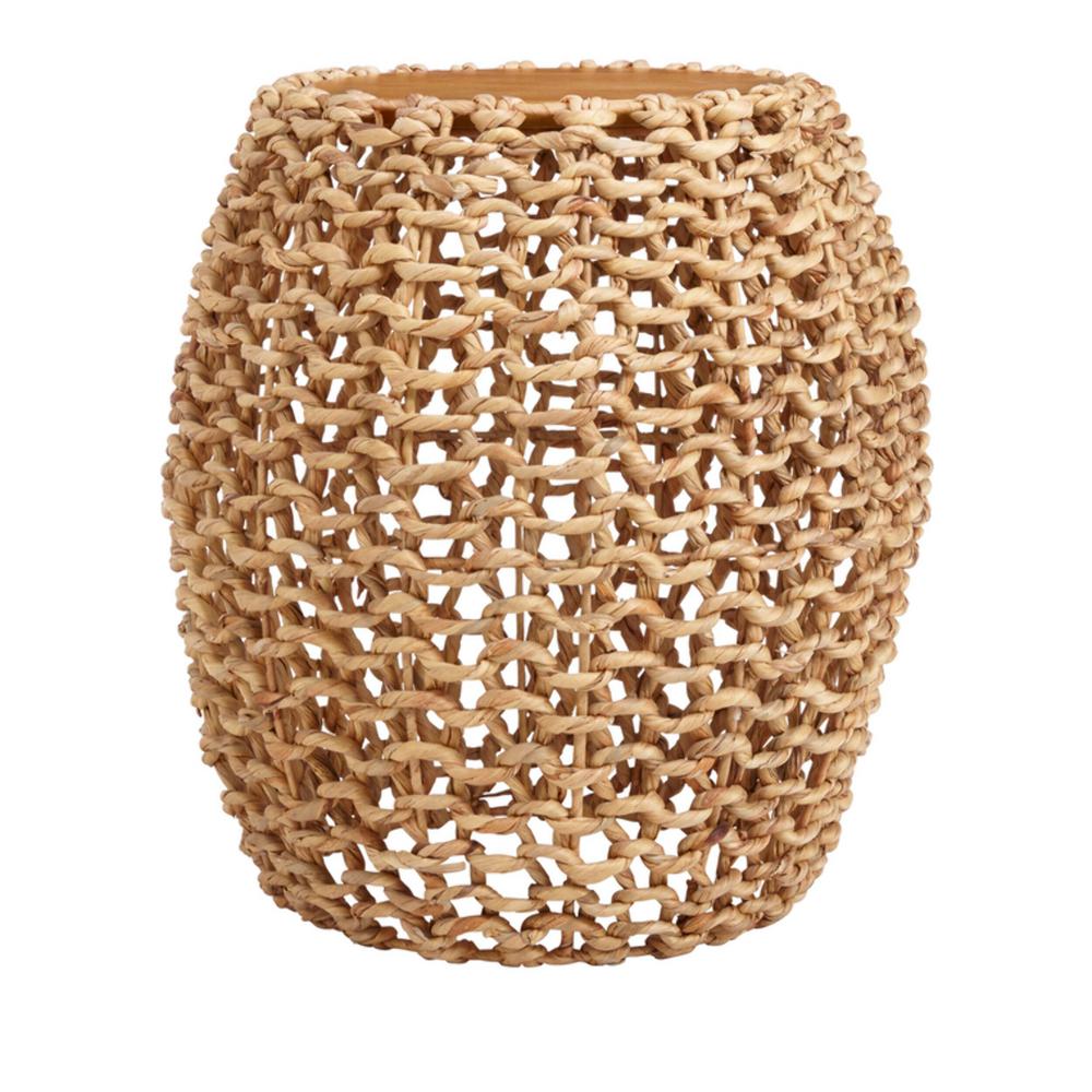 Stylewell Brisbane Round Natural Finish Woven Accent Table Stylewell Brisbane Round Natural Finish Woven Accent Table