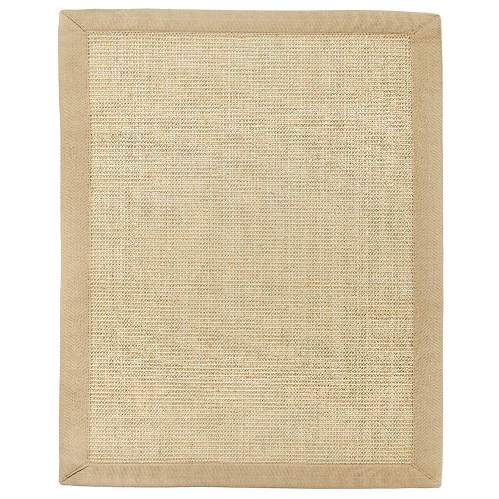 Anji Mountain Sandpiper Brown Sisal 10 ft. x 14 ft. Area RugAMB0121