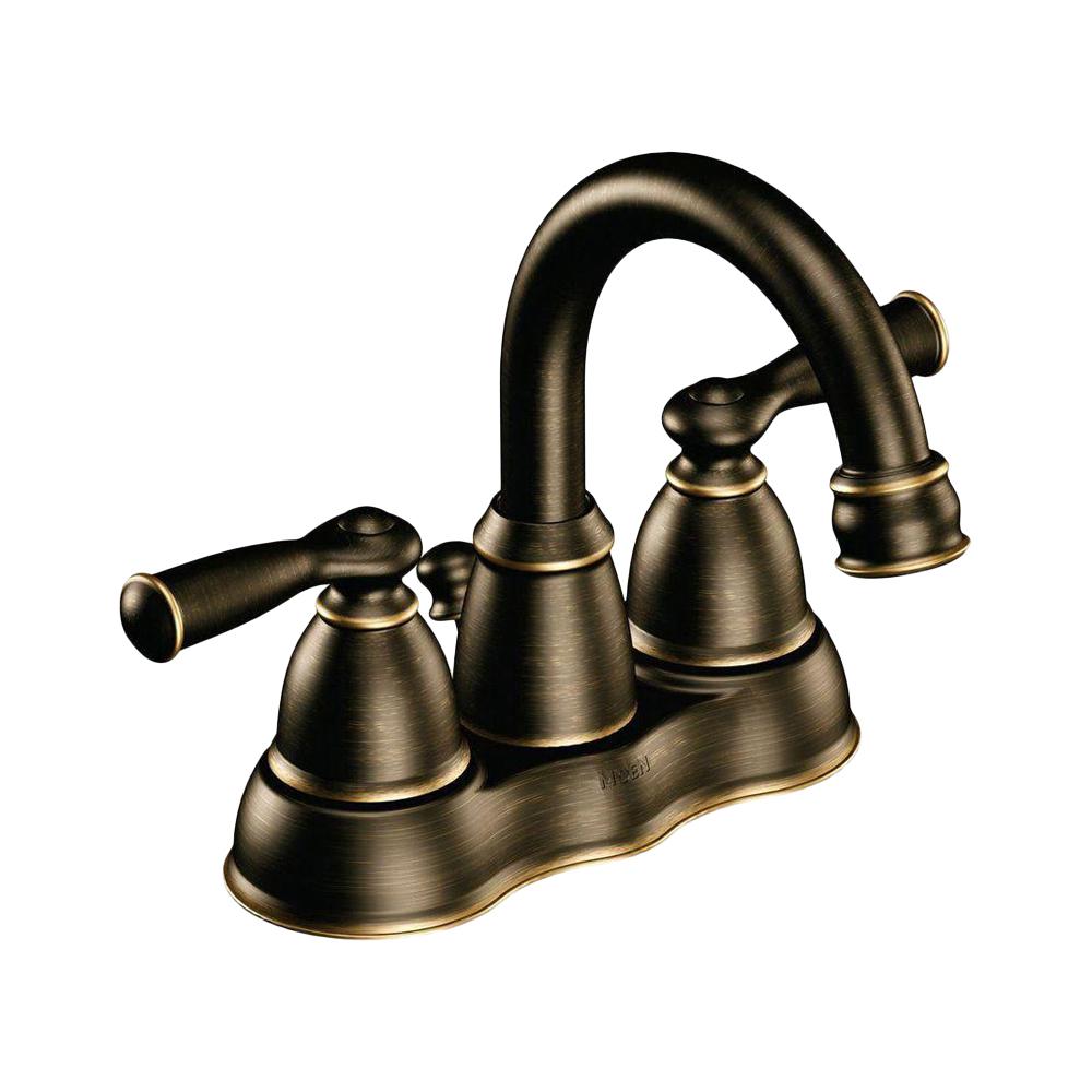 Mediterranean Bronze Eco Moen Centerset Bathroom Sink Faucets Ws84913brb 64 1000 