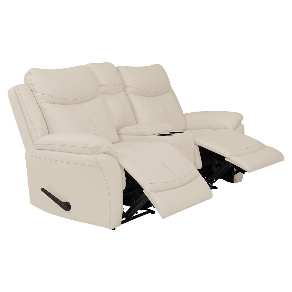 ProLounger OffWhite Almond Tuff Stuff Fabric 2Seat Wall Hugger