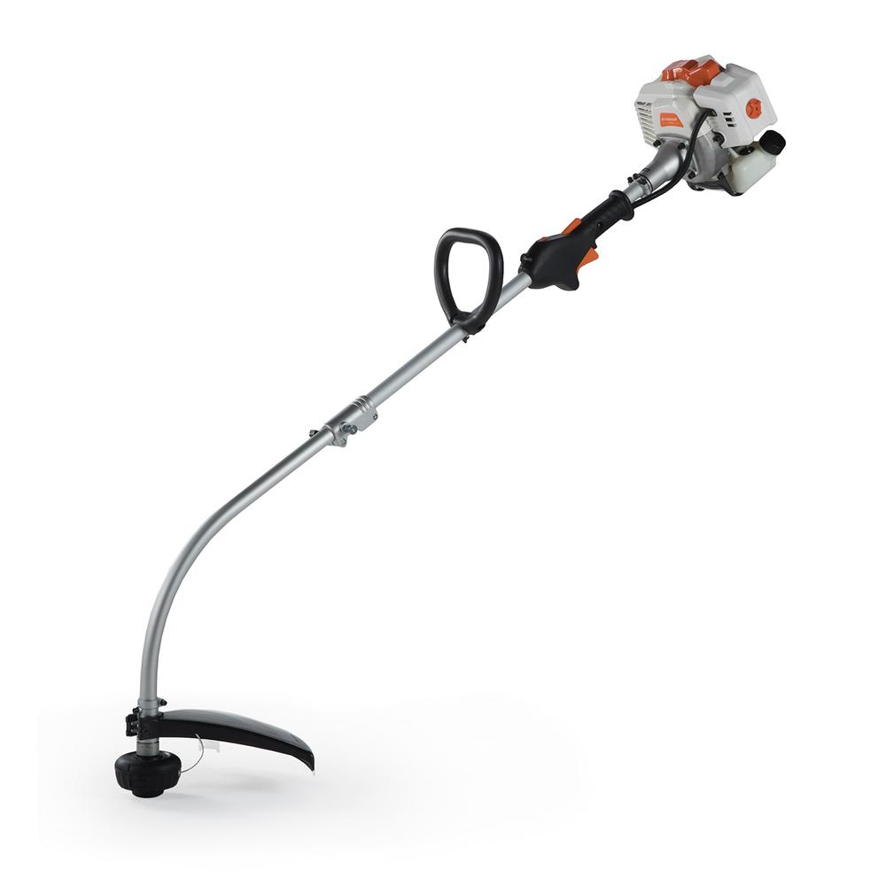 2-Cycle 26 cc Curved Shaft Gas String Trimmer and Brush Cutter