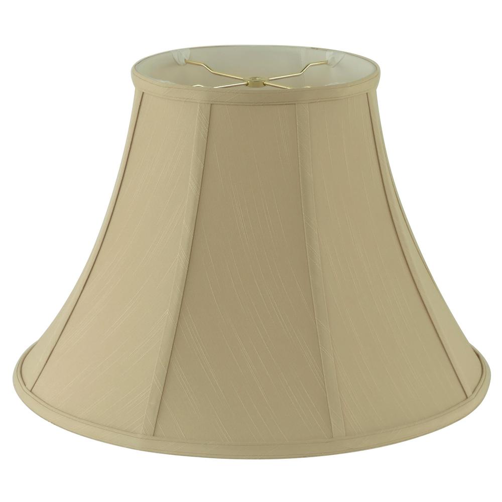 Rembrandt 18 In Dia X 13 H Taupe Linen Bell Lamp Shade