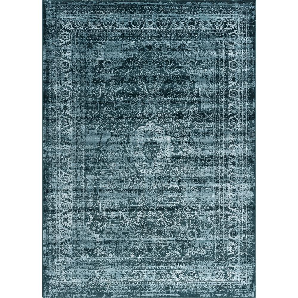 Tayse Rugs Concept Blue 7 ft. x 10 ft. Area Rug-CNC1003 7x10 - The Home ...