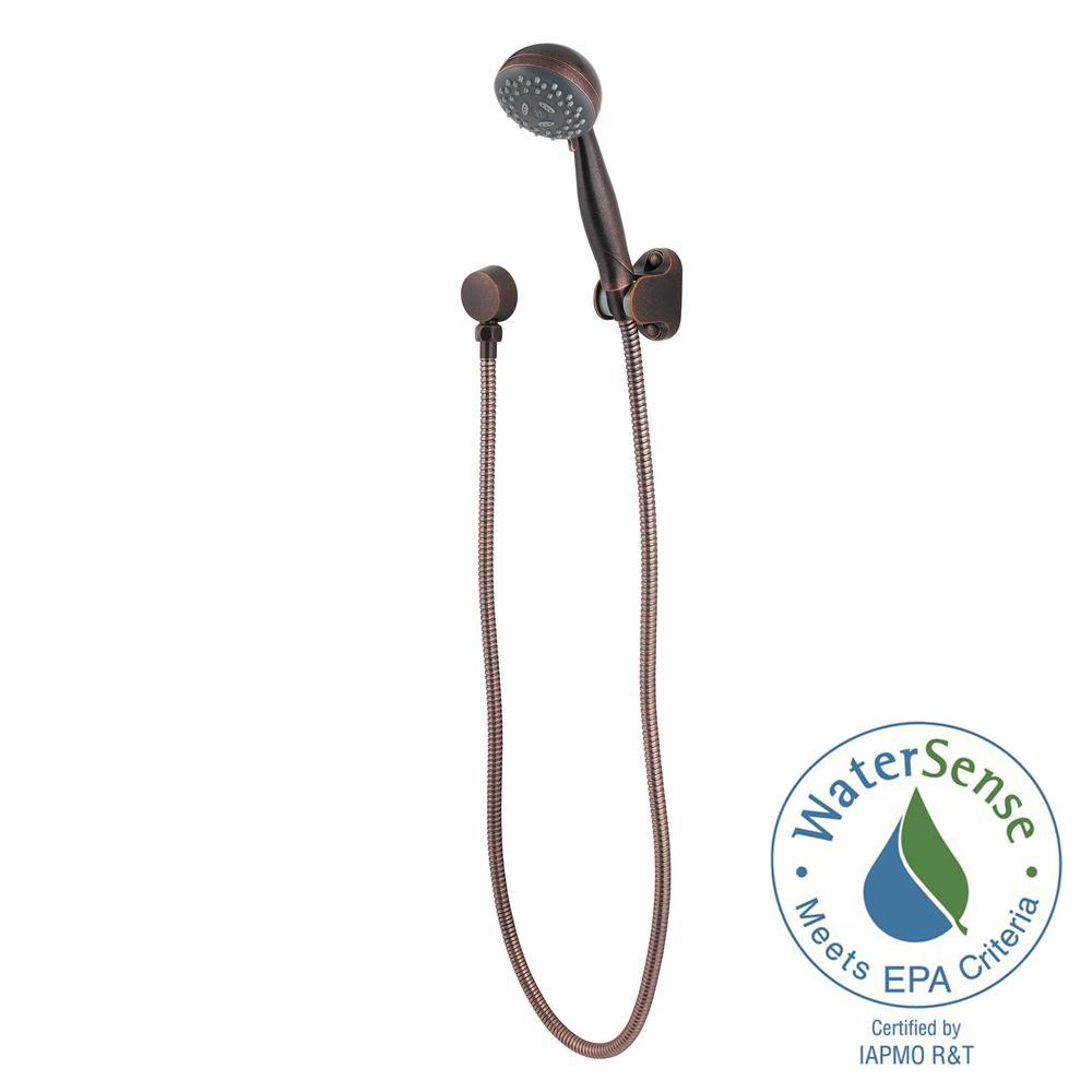 Pfister 3 Spray Hand Shower In Rustic Bronze G16 200u The Home Depot Pfister 3 Spray Hand Shower In Rustic Bronze