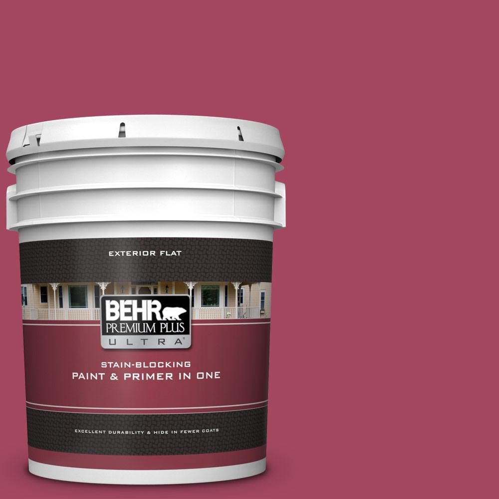 BEHR Premium Plus Ultra 5 gal. 120D5 Glazed Raspberry