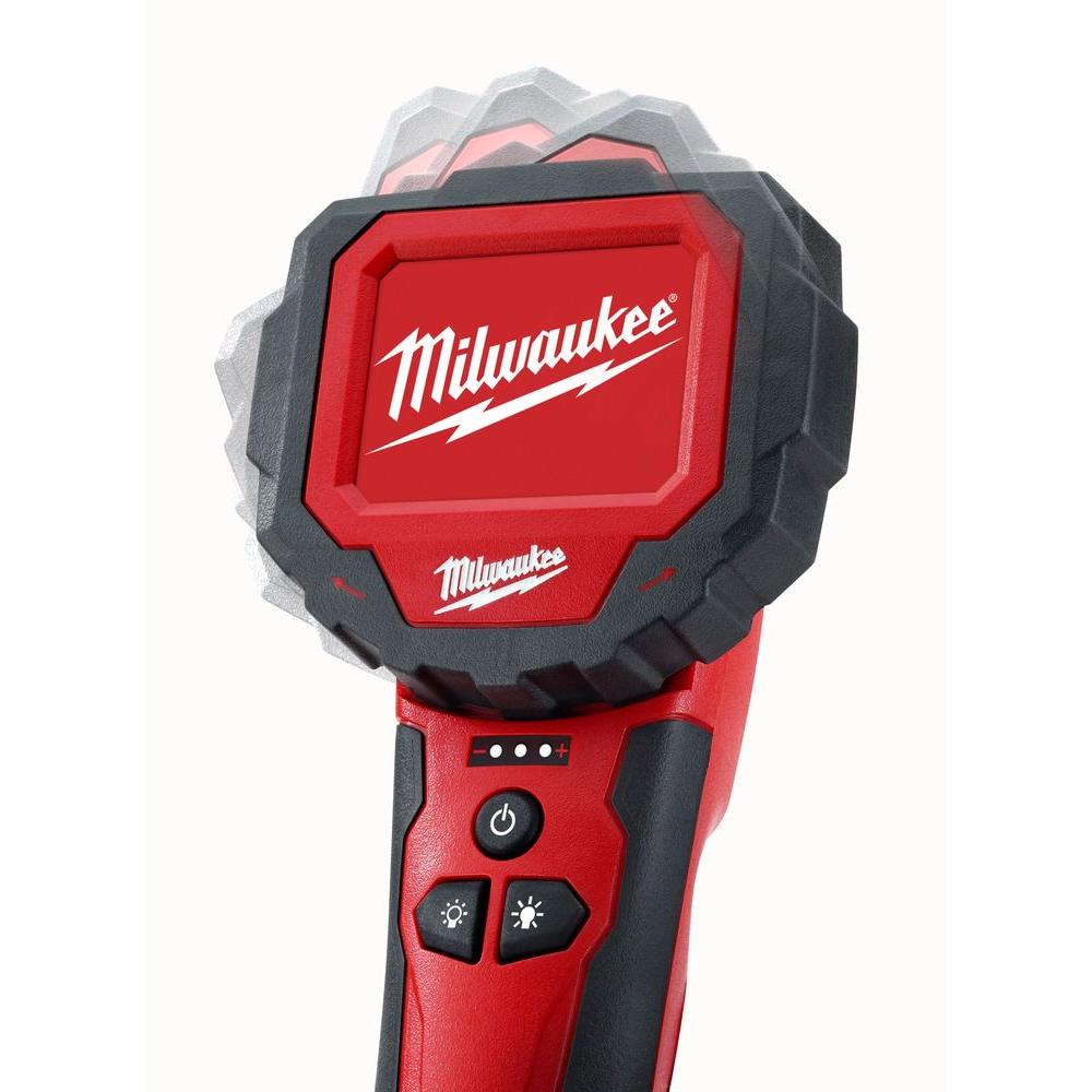 Milwaukee M12 Optimized LCD Spector 360 Inspection Scope Camera KIT 4