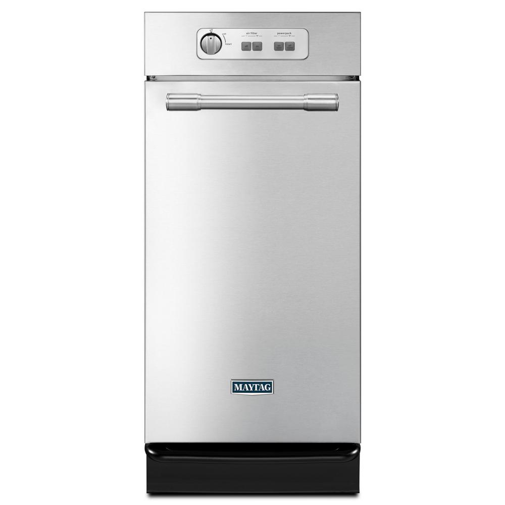 Maytag 15 in. Built-In Trash Compactor in Stainless Steel-MTUC7500AFM ...