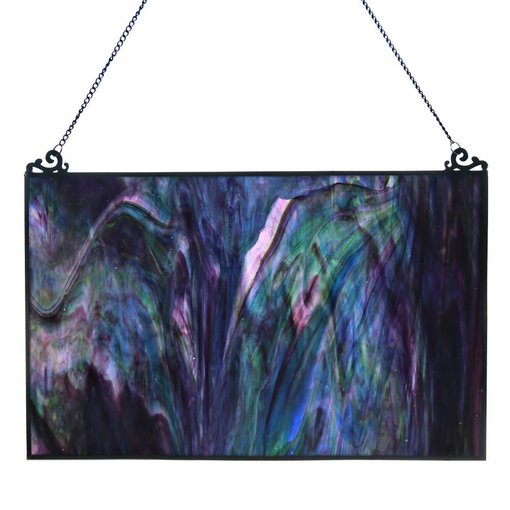 River Of Goods Blue And Purple Stained Gl Single Pane Window River Of Goods Blue And Purple Stained Gl Single Pane Window Panel 16421 The Home Depot
