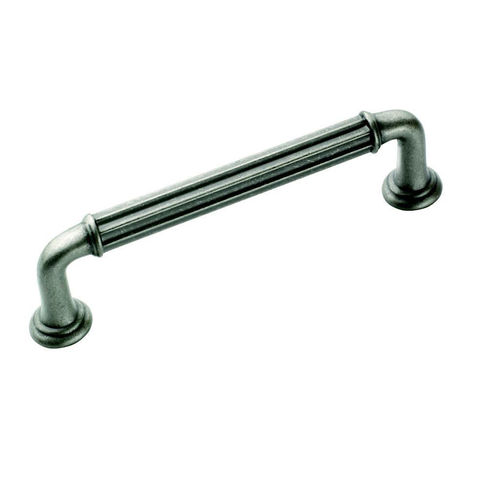 Amerock Eydon 33/4 in. Weathered Nickel PullBP53037WN The Home Depot