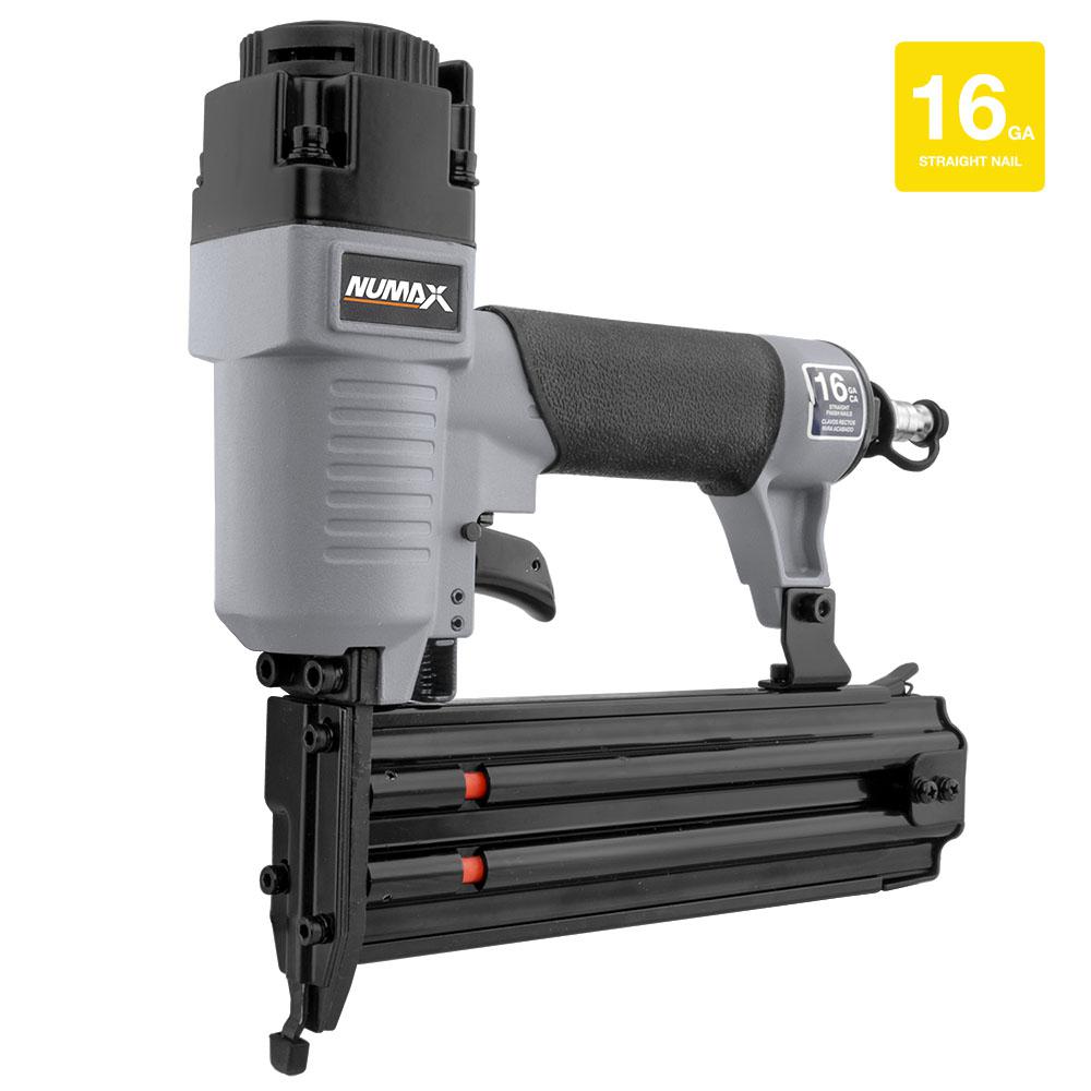 NuMax Pneumatic 16Gauge 2 in. Straight Finish NailerSFN50 The Home