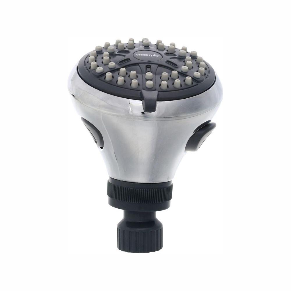 Waterpik EcoFlow 3 1/4 in. 4Spray Fixed Shower Head in ChromeVBE423