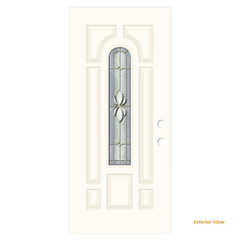 Jeld Wen 36 In X 79 Langford Center Arch Primed Steel Universal Jeld Wen 36 In X 79 Langford Center Arch Primed Steel Universal