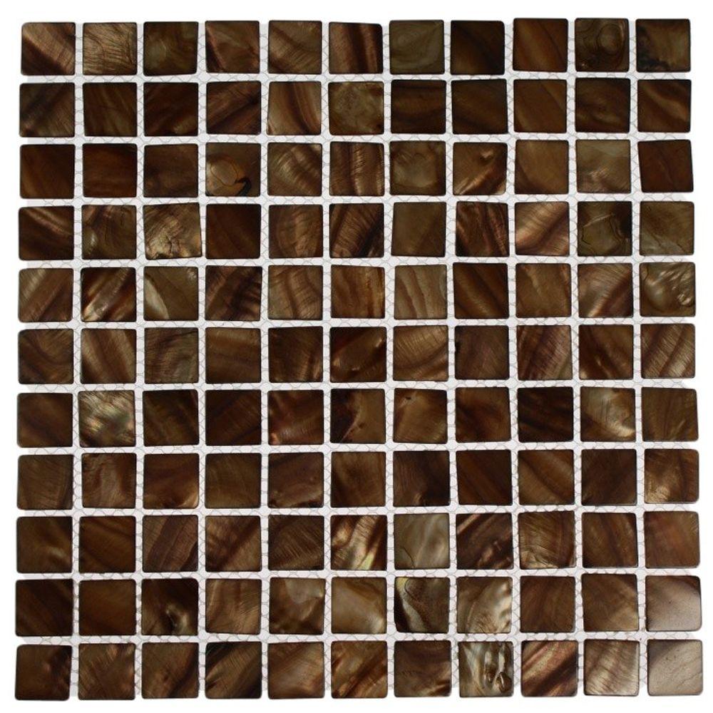 Ivy Hill Tile Mother Of Pearl Tiger Eye 12 In X 2 Mm Ivy Hill Tile Mother Of Pearl Tiger Eye 12 In X