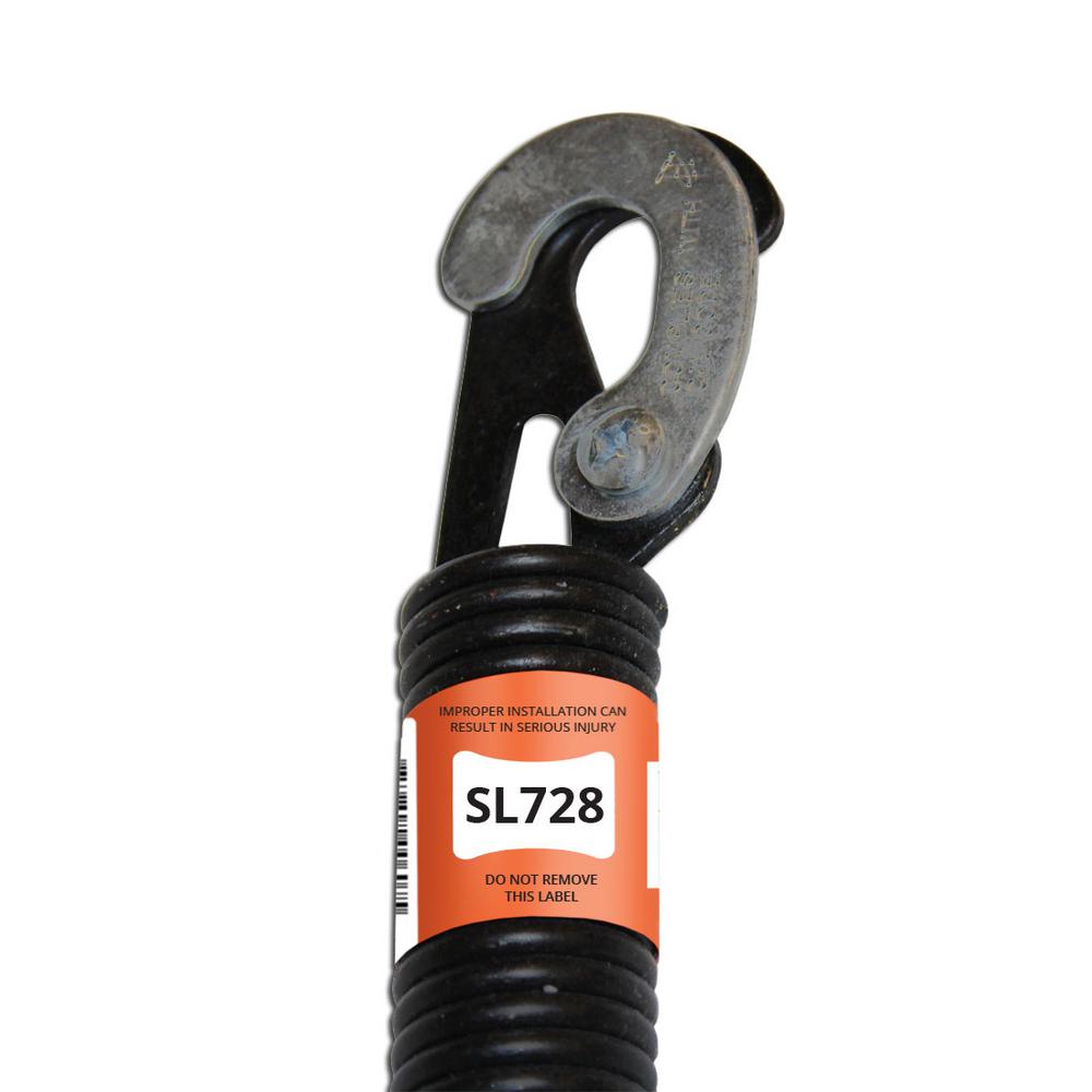 E900 Hardware Sl728 28 In Lock End Extension Spring 0 177 In No 7 Wire Sl728 C The Home Depot