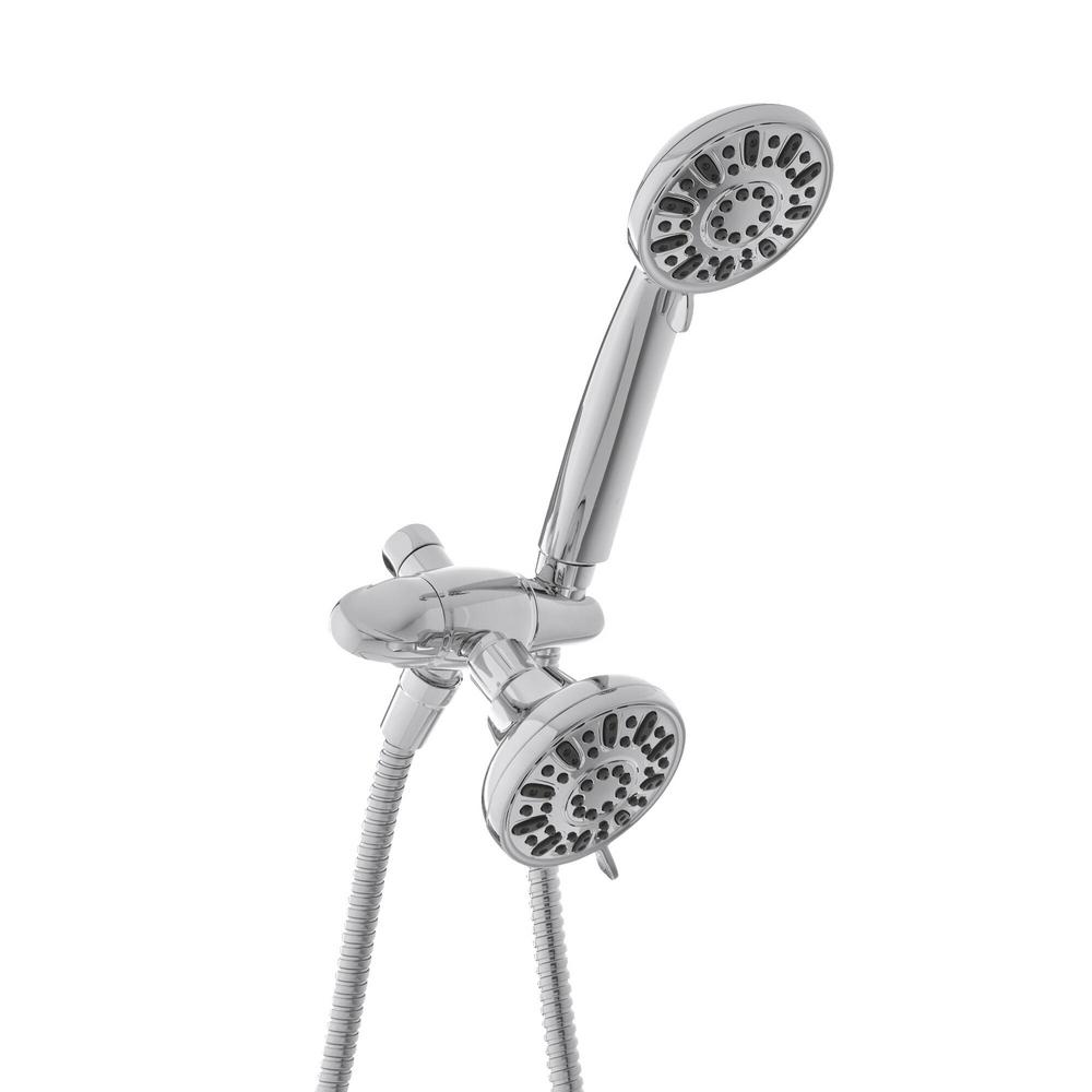 Glacier Bay 4spray 3.5 in. Dual Shower Head and Handheld Shower Head