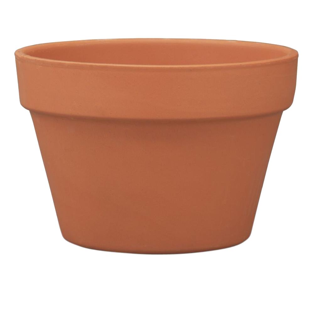 6 in. Terra Cotta Clay Azalea Pot