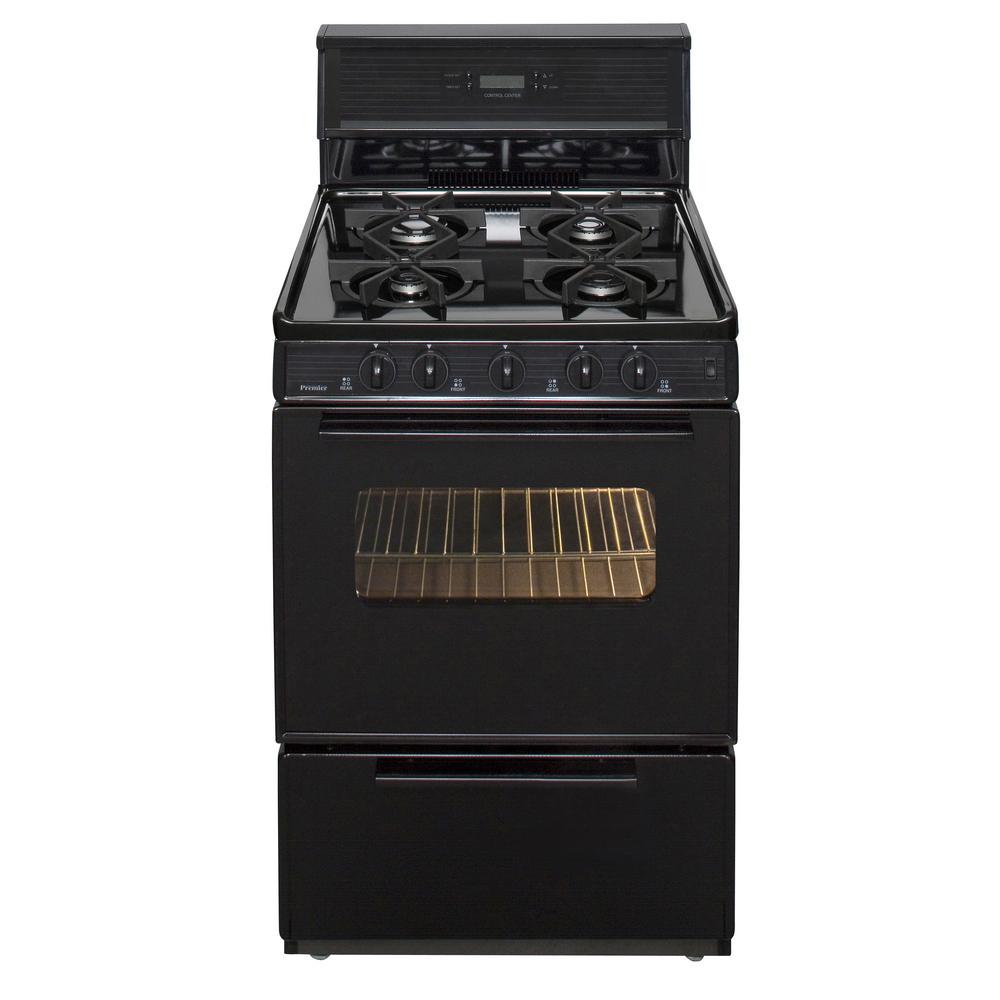 Premier Slk249tp 36 Inch Freestanding Gas Range With 5 Open Burners 17 000 Btu Manual Clean Oven Griddle Lift Up Top Side Storage Shelf Oven Door Window Ada Compliant And Electronic Clock Timer Bisque