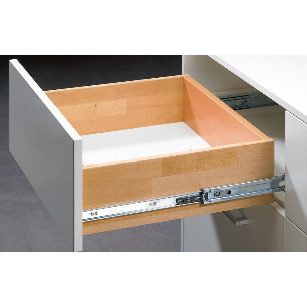 Everbilt 20 In Push To Open Full Extension Drawer Slides 8 Pack Full Extension Drawer Slides