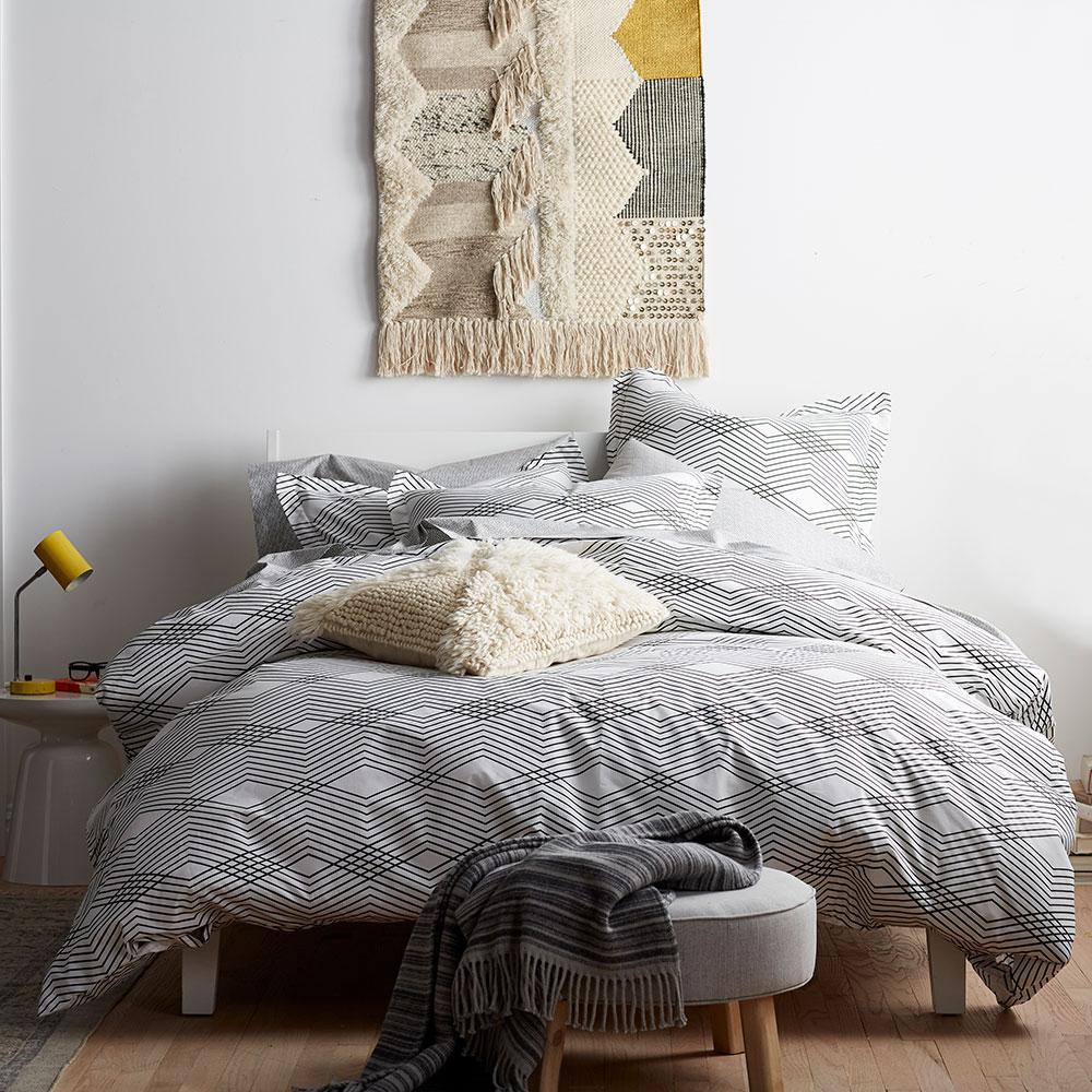 Cstudio Home By The Company Wave Black White Organic Full This Review Is From Wave Black White Organic Queen Duvet Cover