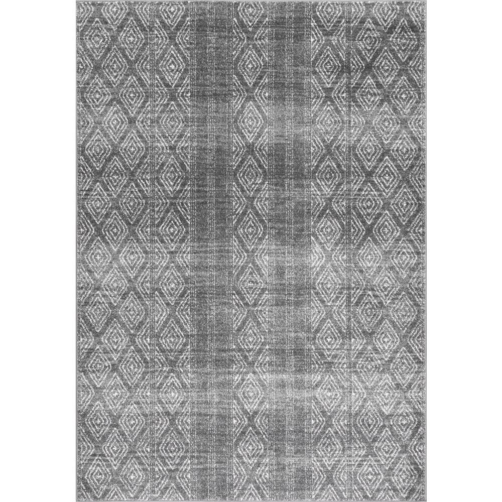 Nuloom Sarina Diamonds Dark Grey 5 Ft X 7 In Area Rug Nuloom Sarina Diamonds Dark Grey 5 Ft X 7 In Area