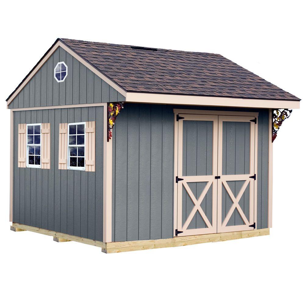 Best barns northwood 10' x 10' wood shed kit