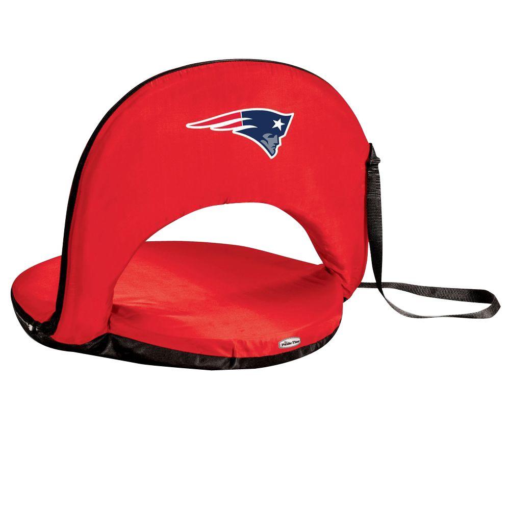 Picnic Time Oniva New England Patriots Red Patio Sports Chair With