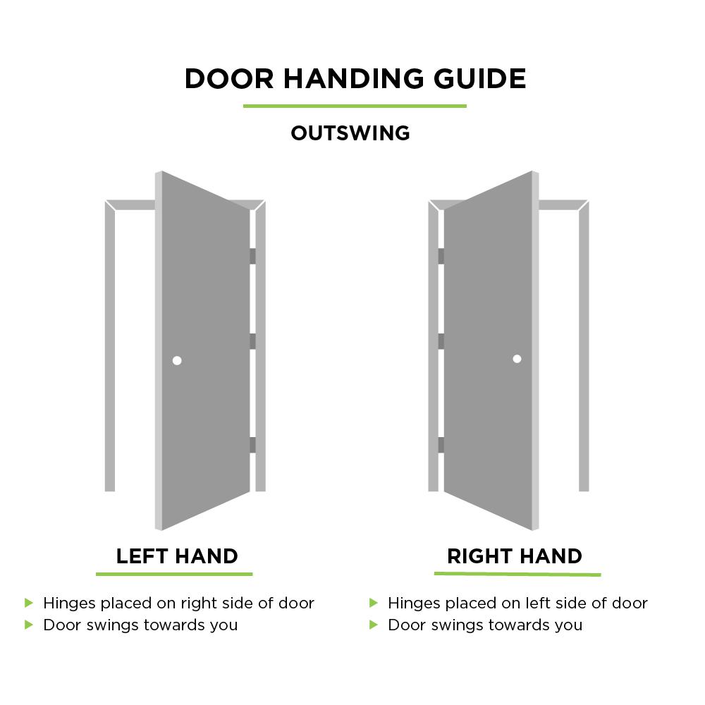 Masonite 30 In X 80 In Premium Flush Right Hand Inswing Primed Steel Prehung Front Exterior Door No Brickmold 26764 The Home Depot